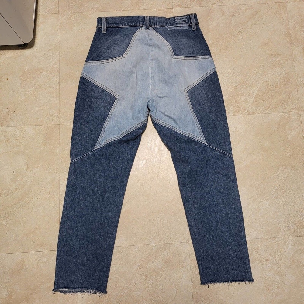 Revice Venus Flare Jeans Womens Size 28 Star High Rise USA Made‎ Retro